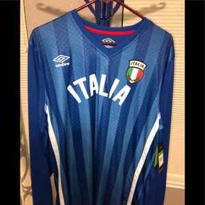 Italy Soccer Jersey (NWT)